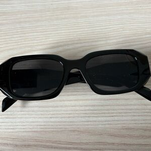 Prada Milano 8679 Black Geometric Sunglasses